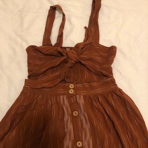 Free People Cut Out Dress Small